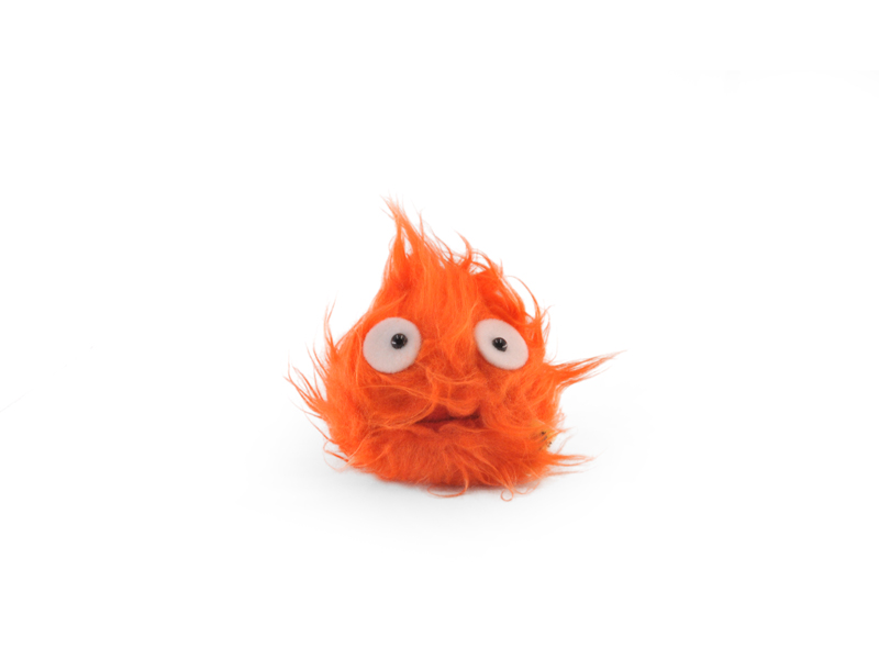 studio ghibli calcifer plush